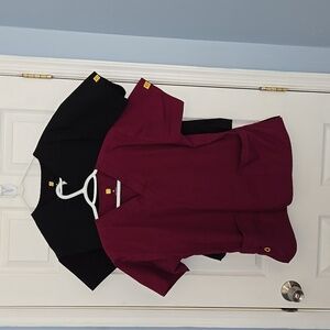 Womens scrub tops